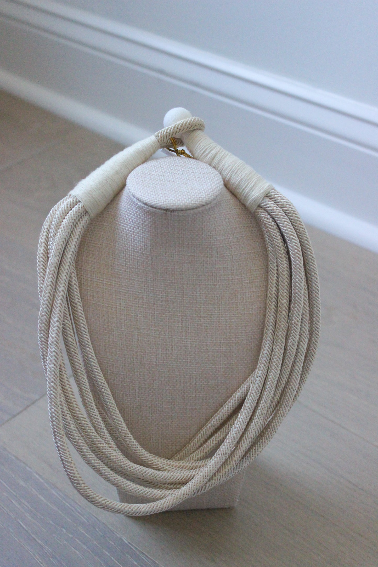 OG Slub Strand Necklace - Ecru