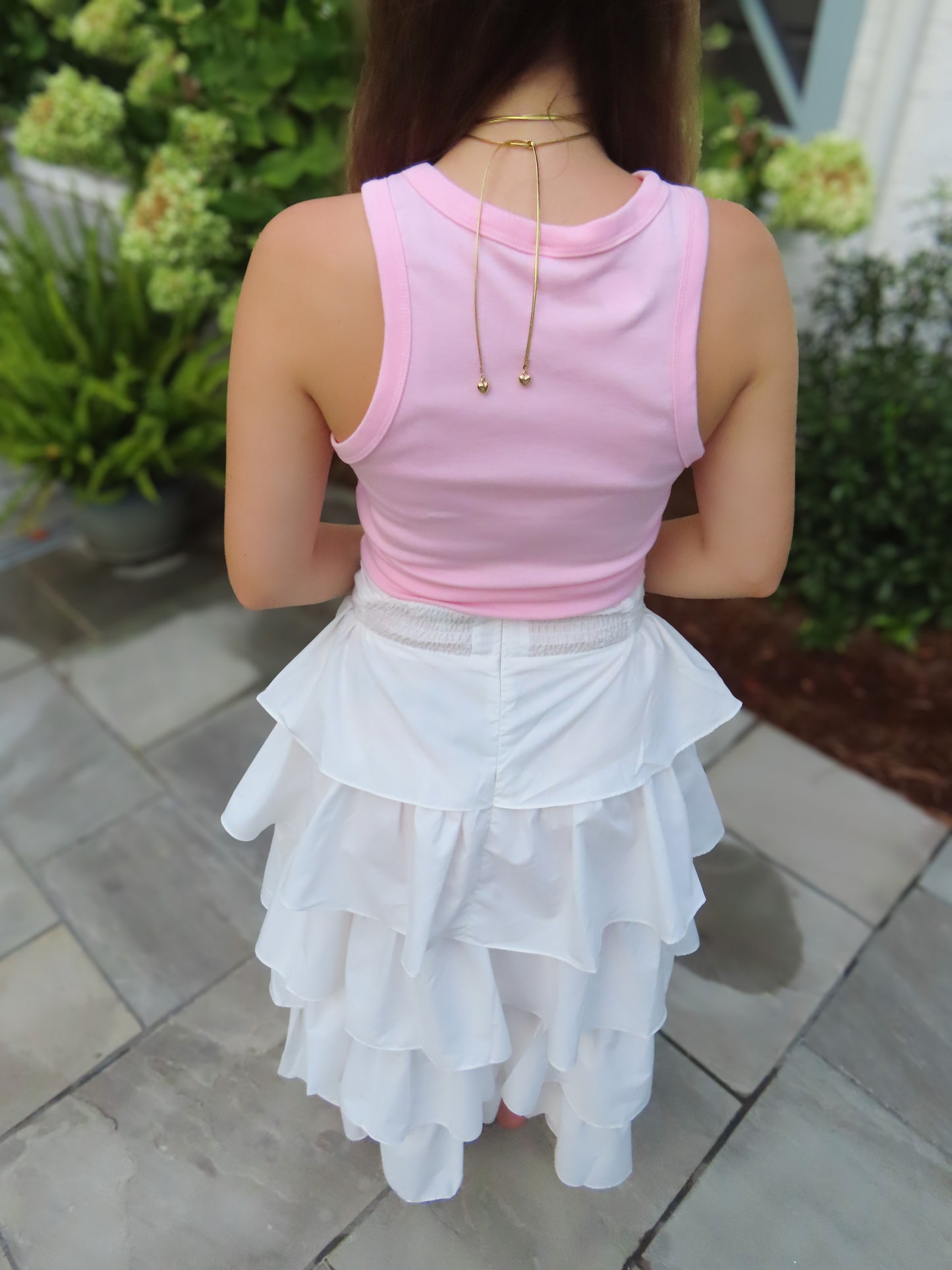 Delta Gamma Pink/Pink Daily Tank