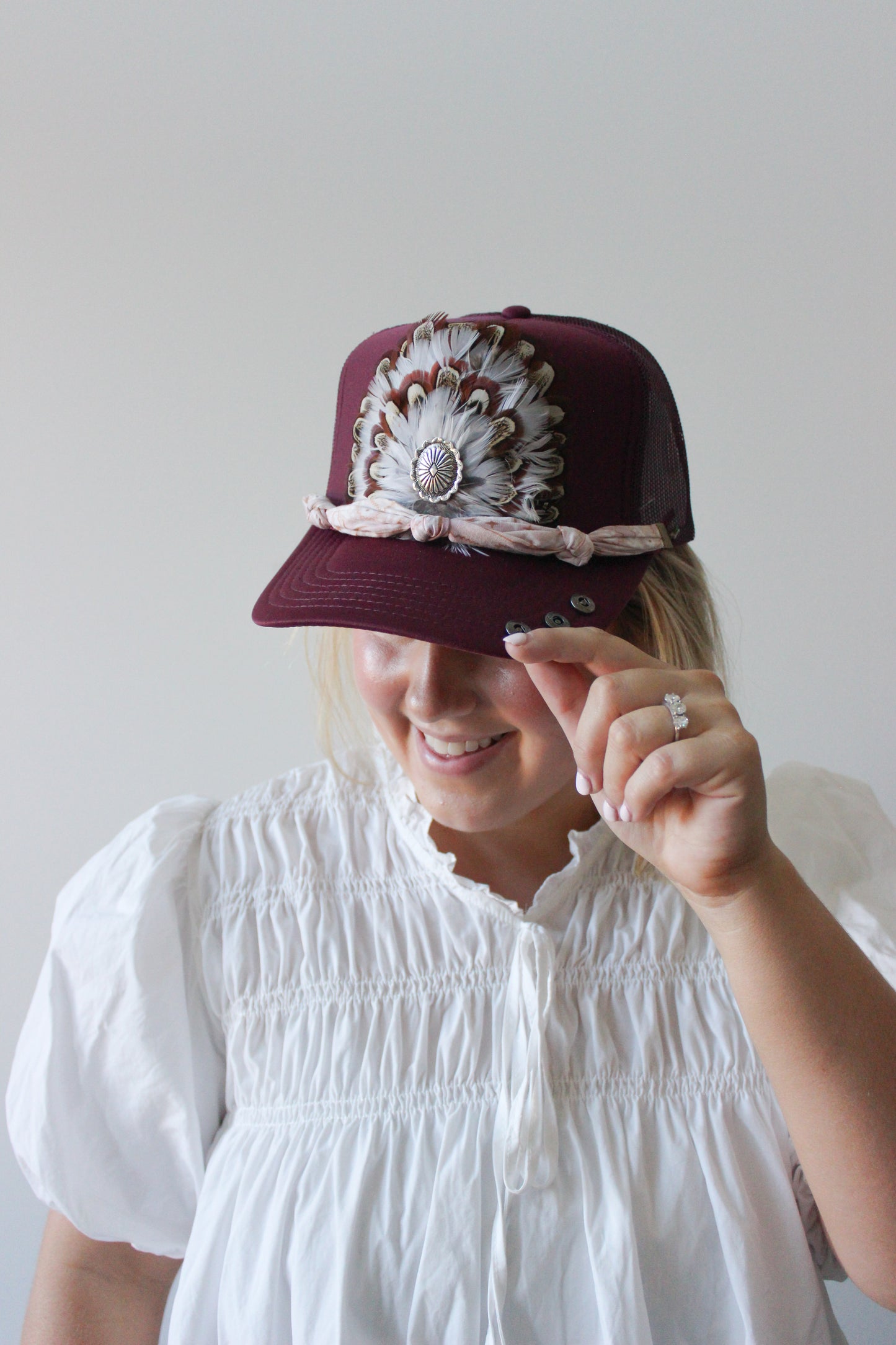 Brazos Valley Trucker - Maroon
