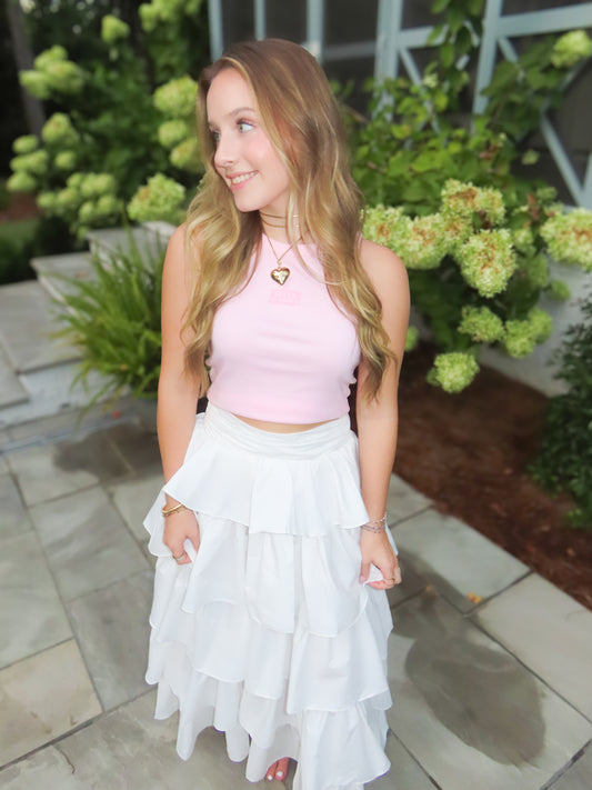 Delta Gamma Pink/Pink Daily Tank