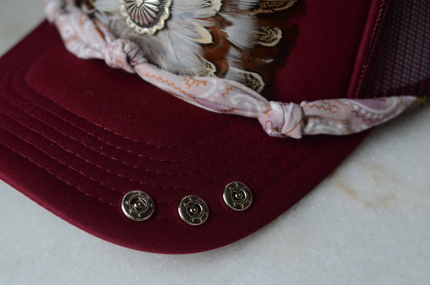 Brazos Valley Trucker - Maroon