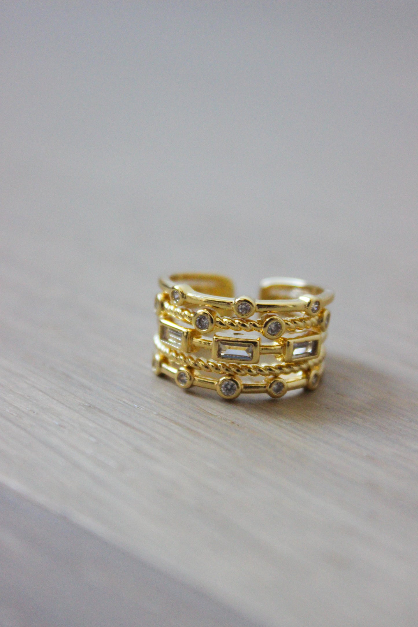 Stacked Statement Ring